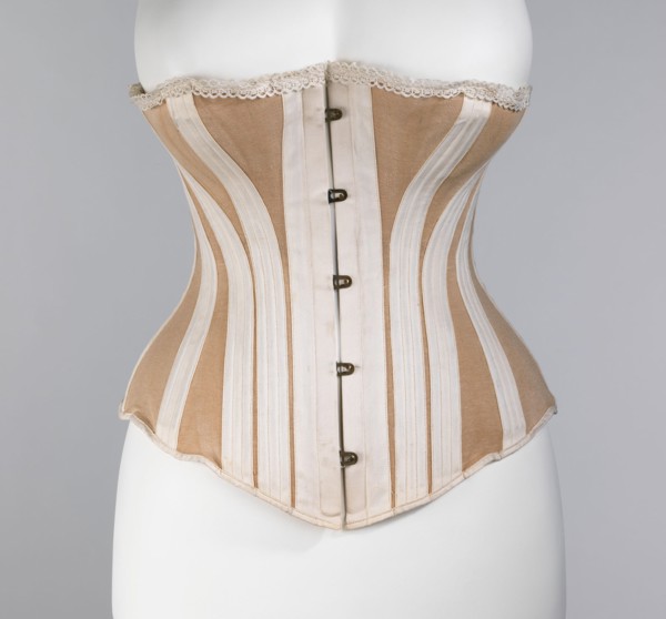 Corset, American, ca. 1885.