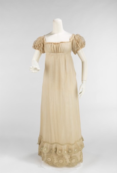 Dress, American, ca. 1810.