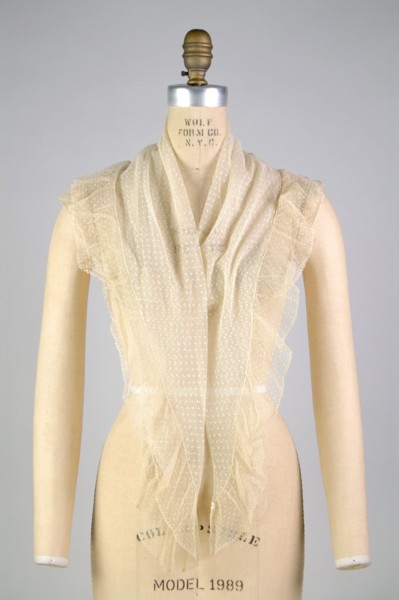 Fichu, American, ca. 1880.