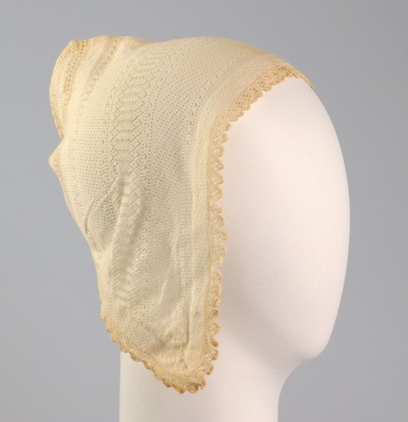 Nightcap, American, ca. 1850.