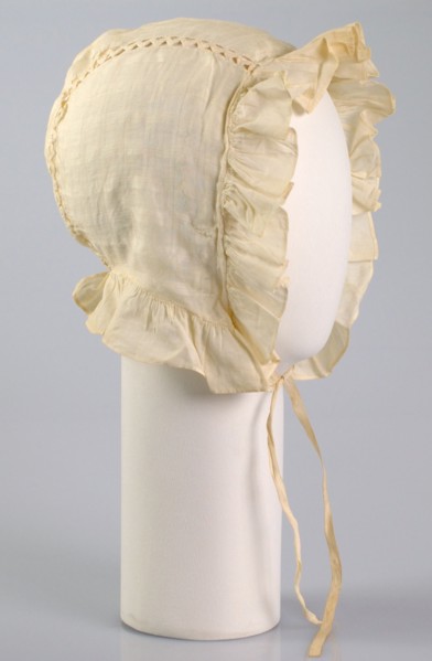 Nightcap, American, ca. 1850.