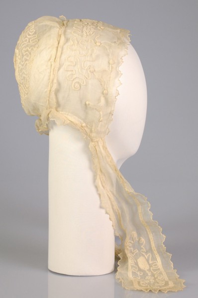 Nightcap, American, ca. 1850.
