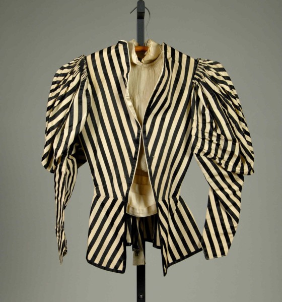 Afternoon bodice, French, 1894-96.