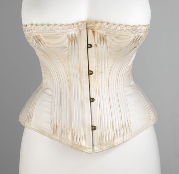 Corset, French, ca. 1890.