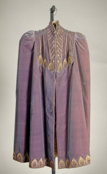 Evening cape, French, 1890.