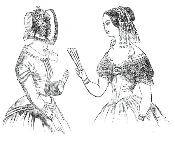 Fashions for the New Year, 1844. Creator: Unknown.