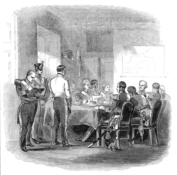 Court Martial, 1845. Creator: Unknown.