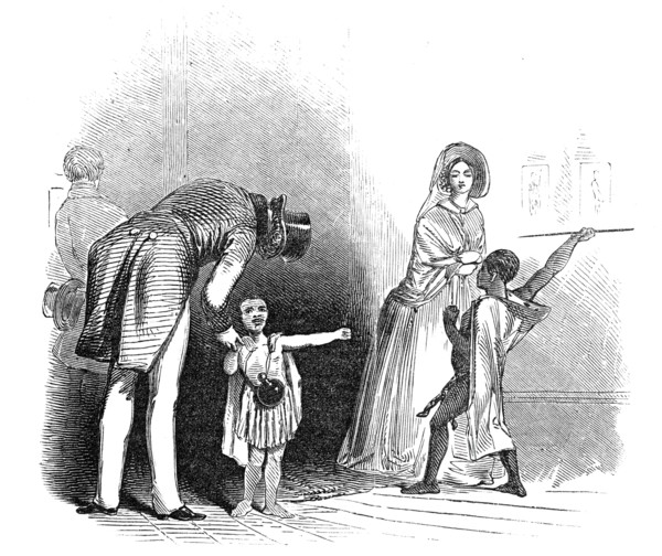 Bushman Children, Egyptian Hall, Piccadilly, 1845. Creator: Unknown.