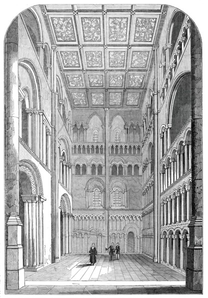 South-west transept of Ely Cathedral, restored, 1845. Creator: Unknown.