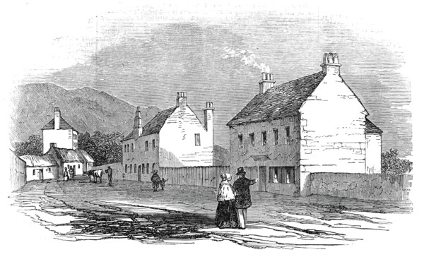 House at Duddingstone, where the Pretender slept on the night before the Battle of Prestonpans, 1845 Creator: Unknown.