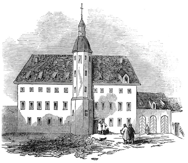 Luther's House, at Wittenberg, 1845. Creator: Unknown.