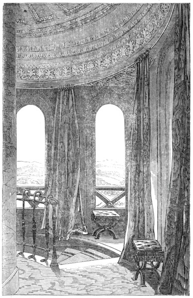Interior of the Lantern, Lansdown Tower, 1845. Creator: Unknown.