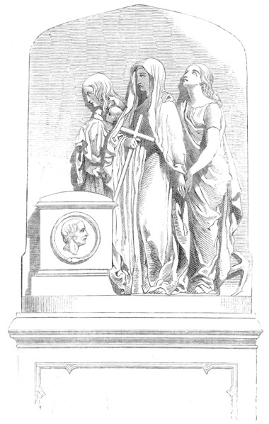 Monument to Dr. Alison, at Edinburgh, 1845. Creator: Unknown.