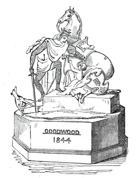 Prize plate, 1844. Creator: Unknown.