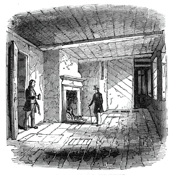 Interior of the old house, 1844. Creator: Unknown.