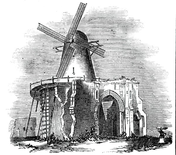 St. Benet's Abbey, 1844. Creator: Unknown.