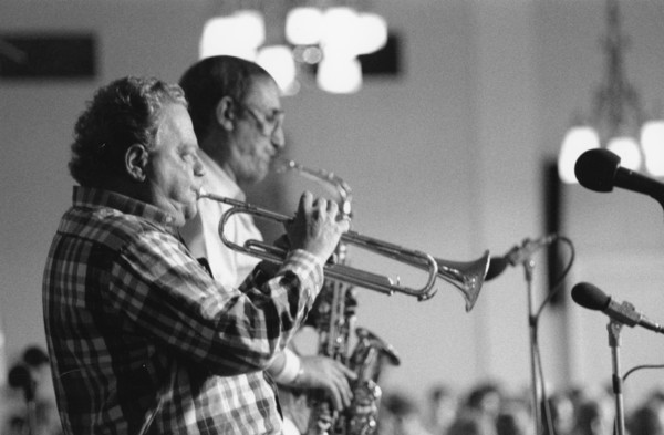Red Rodney, Edinburgh Jazz Festival, Scotland, 1988.