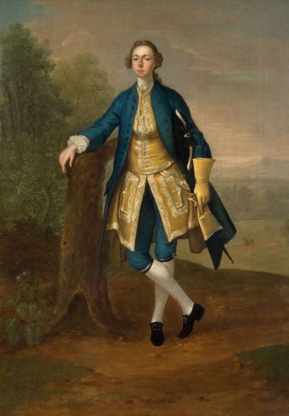 Portrait Of A Man In Blue