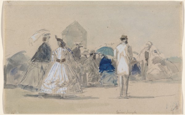 Crinolines on the Beach