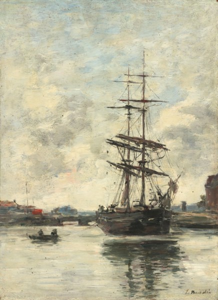 Ship on the Touques