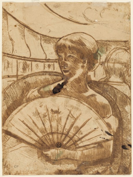 In the Opera Box [verso]