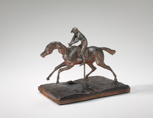 Horse Galloping on the Right Foot