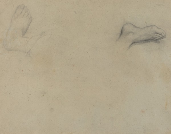 Studies of Feet [verso]