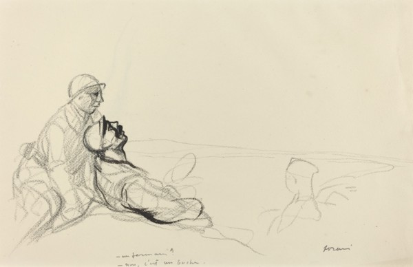 - Un farman? - non, c'est un boche., c. 1914/1919. [A (?) - No, it's a Hun].