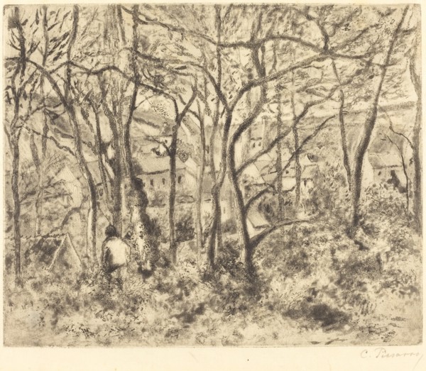 Wooded Landscape at L'Hermitage