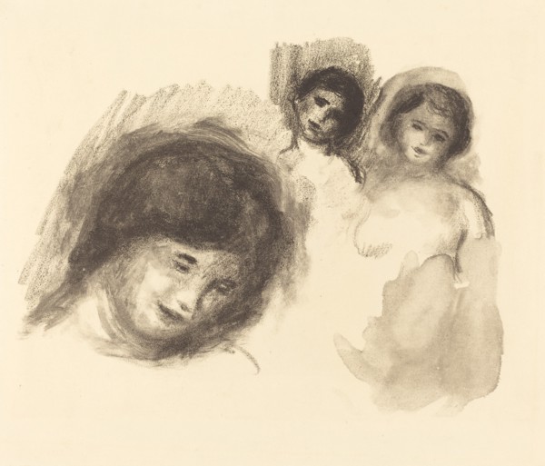 Stone with Three Sketches