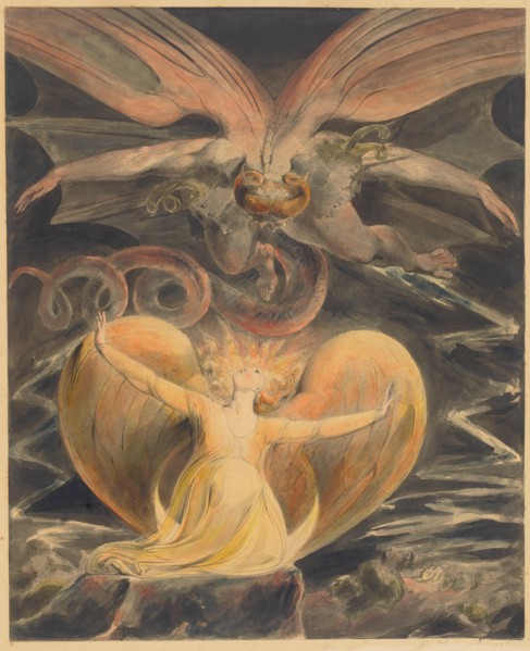 The Great Red Dragon and the Woman Clothed with the Sun