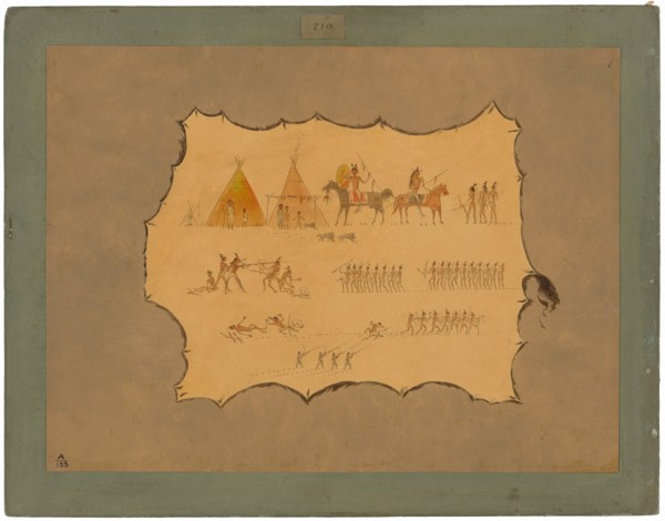 Facsimile of a Cheyenne Robe