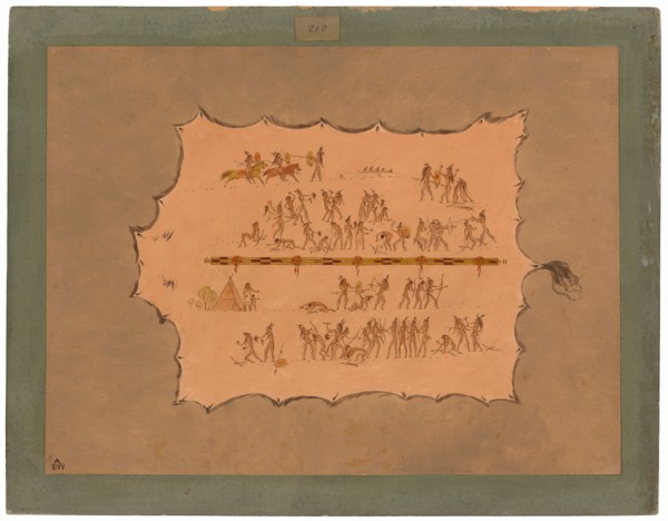 Facsimile of a Sioux Robe