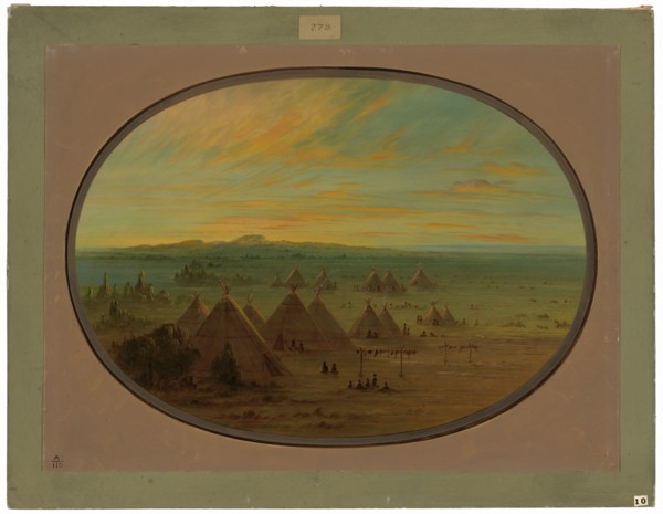 A Crow Village on the Salmon River