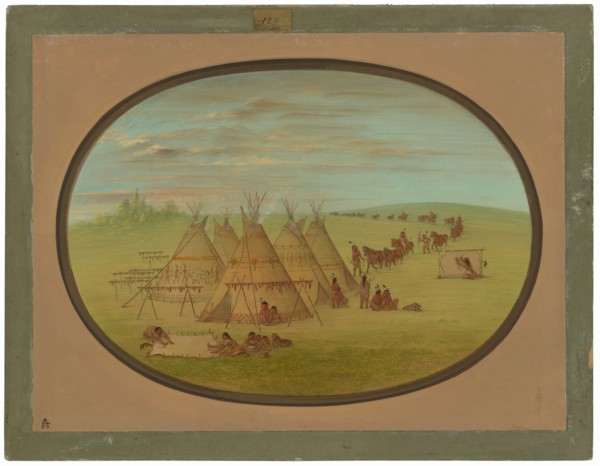 A Little Sioux Village