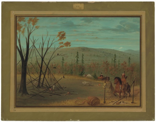 The Cheyenne Brothers Returning from Their Fall Hunt