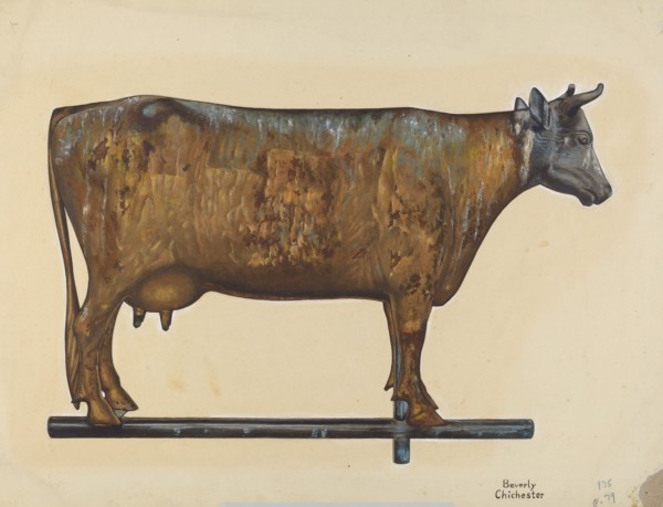 Cow Weather Vane