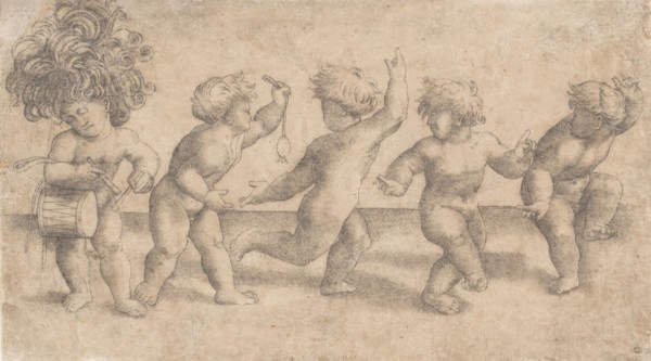 Five Dancing Putti