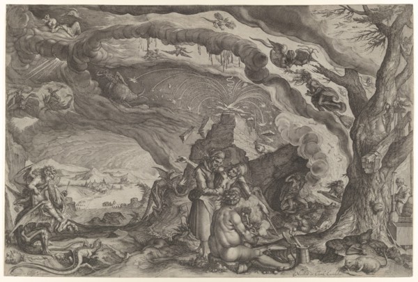 Witches Preparing for Sabbath
