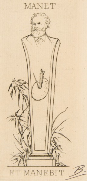 Ex-libris of Manet