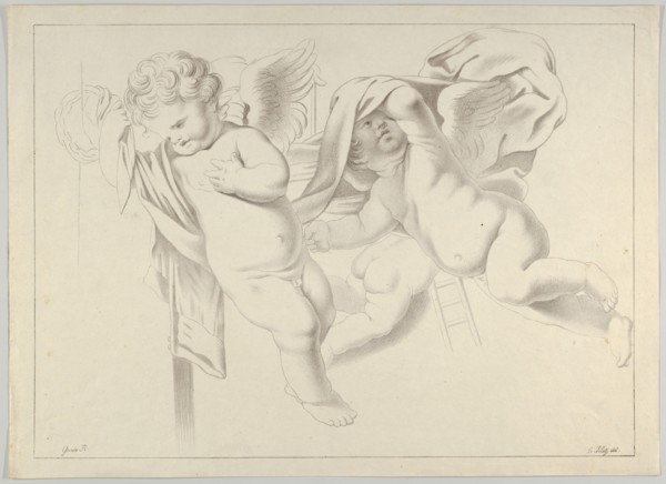 Study of three putti