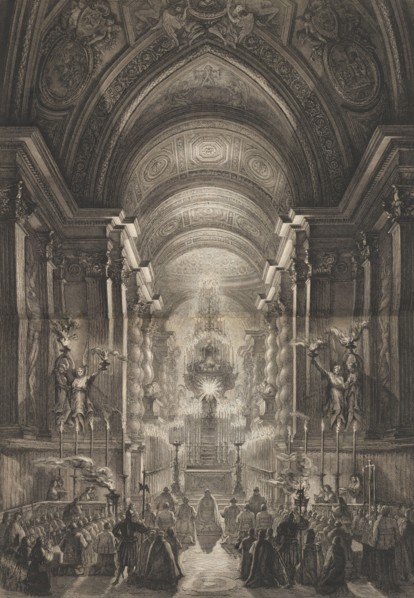 Ceremony held in the Cappella Paolina
