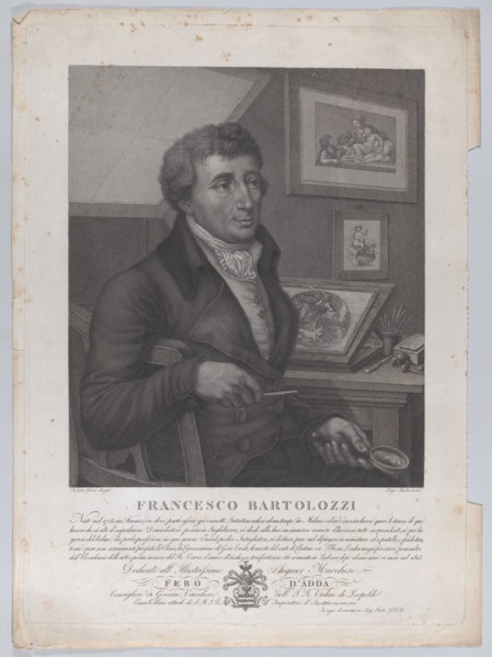 Portrait of Francesco Bartolozzi