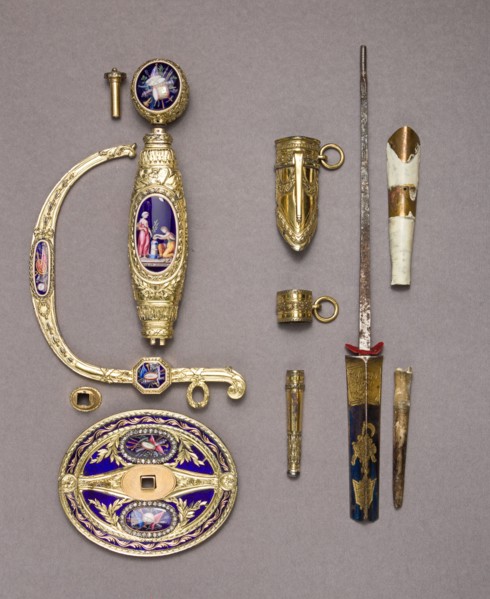 Smallsword Hilt and Scabbard Mounts