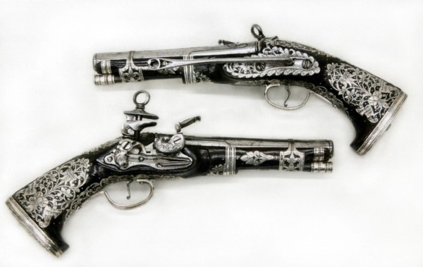 Pair of Miquelet Pistols