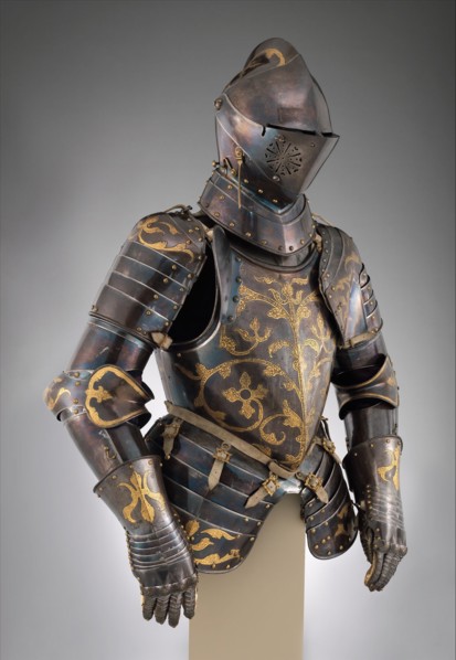 Foot-Combat armour of Prince-Elector  Christian I of Saxony