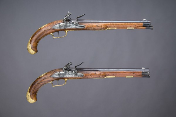 Pair of Flintlock Pistols