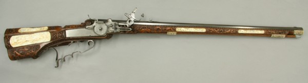 Wheellock Rifle Made for Emperor Leopold I