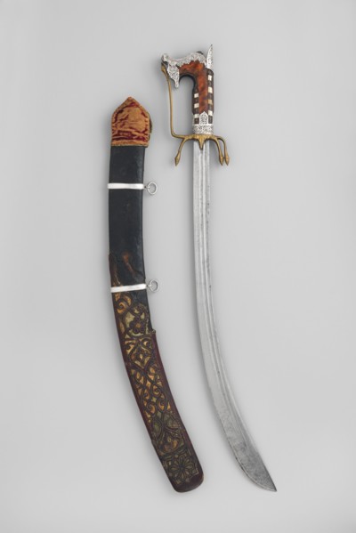 Nimcha with Scabbard...Algerian; blade