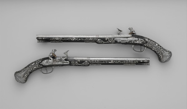 Pair of Snaphaunce Pistols